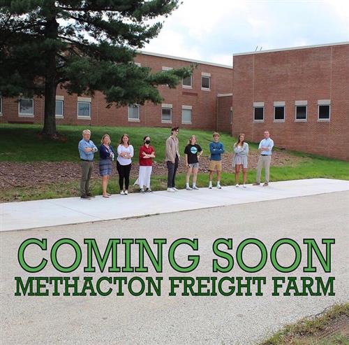 coming soon Methacton Freight Farm